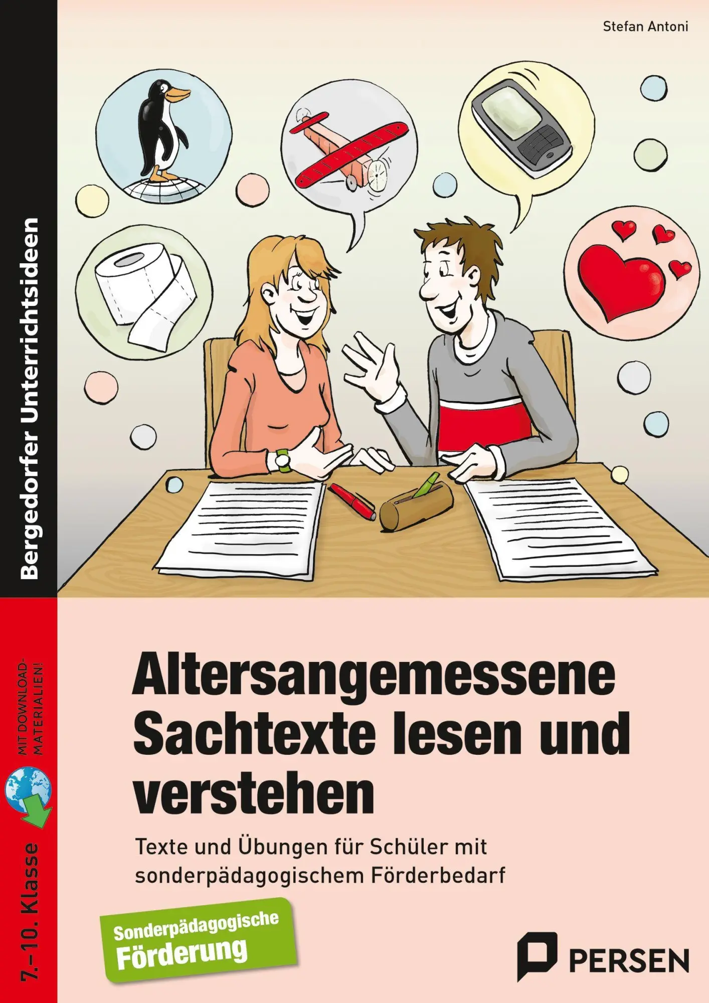 Cover: 9783403232506 | Altersangemessene Sachtexte lesen und verstehen | Stefan Antoni | 2025